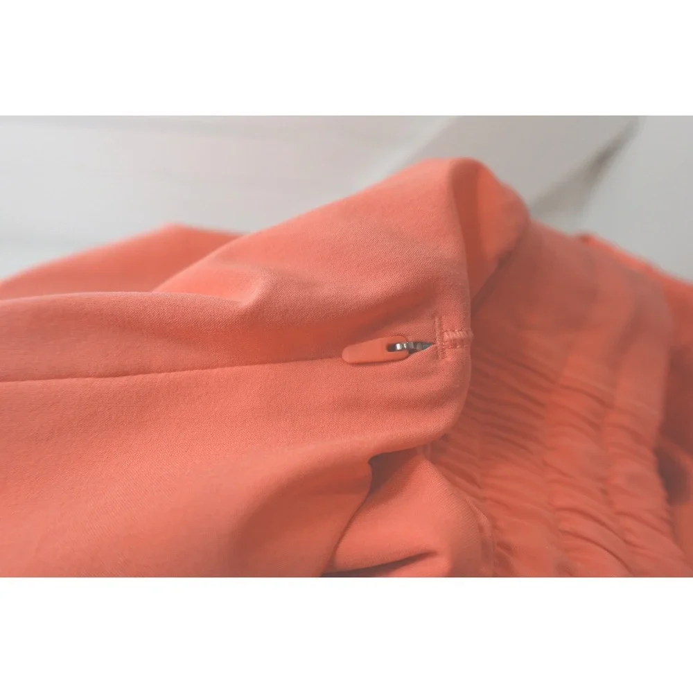 Lululemon Hotty Hot High-Rise Skirt size 6 Long Lined Orange‎ No. LW8AEAT